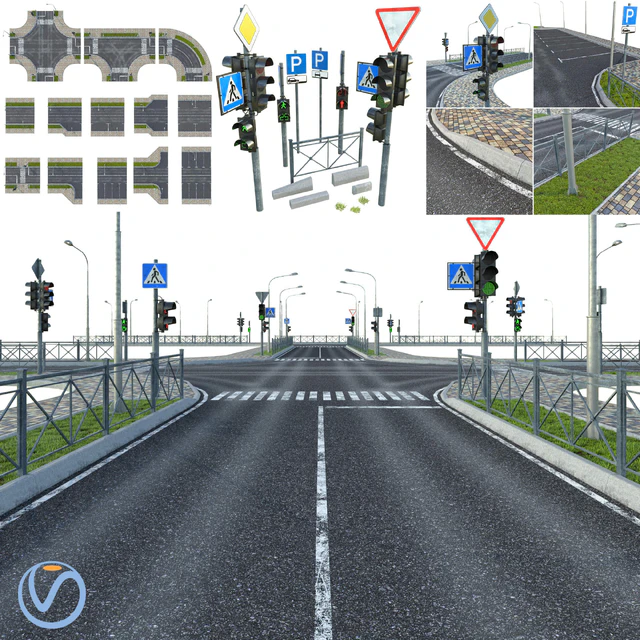 Sections of road — Скачать
