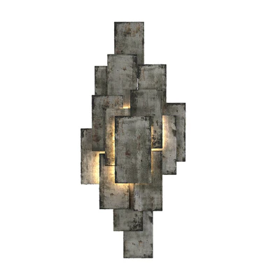 Steel Plates Wall Light — Ver 2