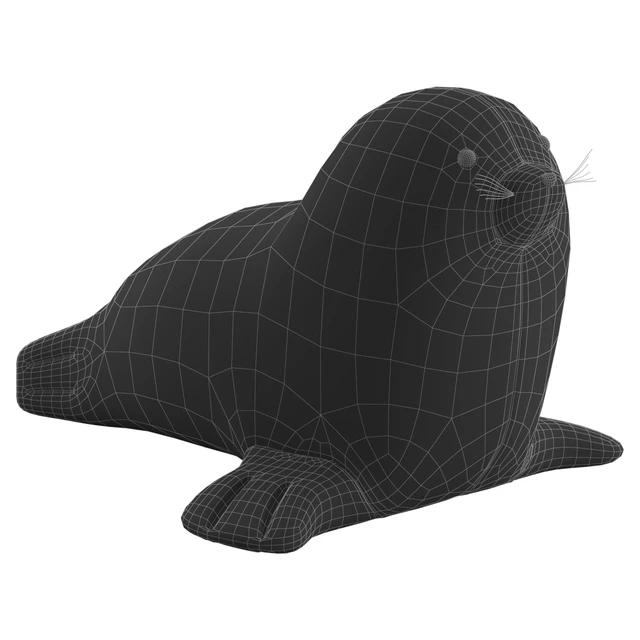 Мягкая игрушка Тюлень — Скачать