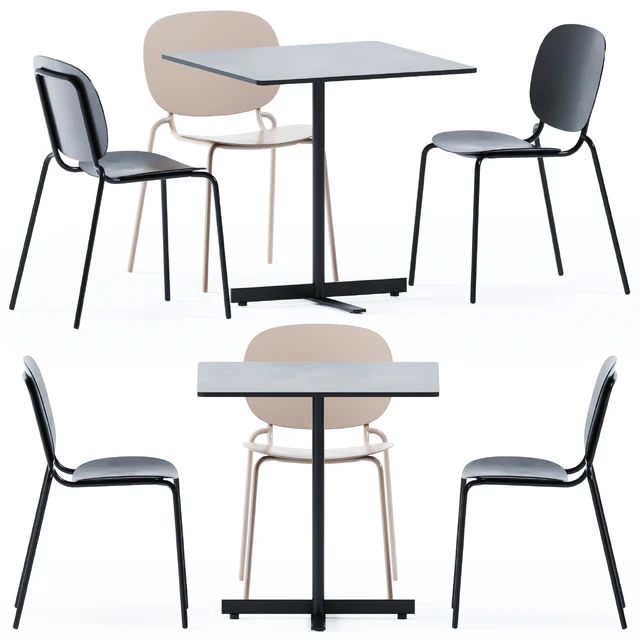 Square Table People by Alma Design — Скачать