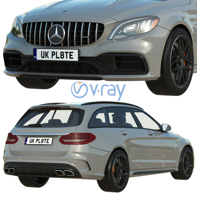 Mercedes Benz AMG C63 Estate — Скачать