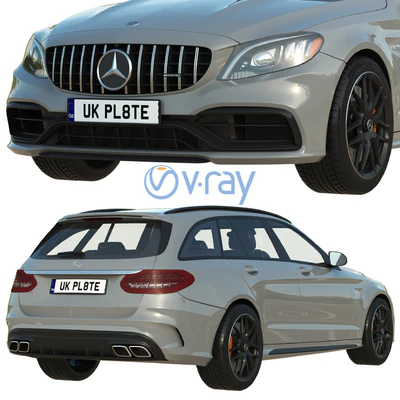 Mercedes Benz AMG C63 Estate — Вид 2