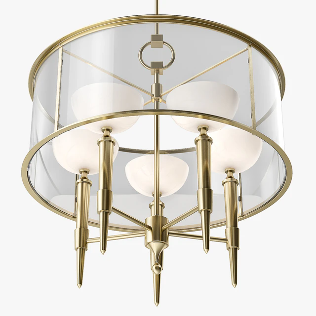 Baker Coupelle Chandelier - Five Arm — Descargar