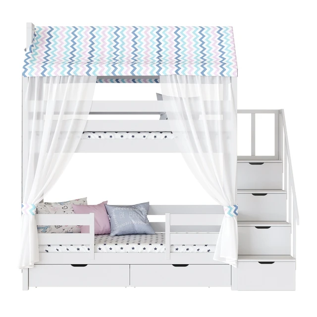 Children's 2-tiered bed house Madrid — Download