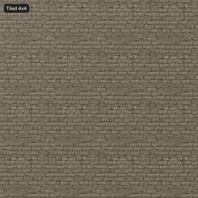 old eroded concrete block wall texture — View 3
