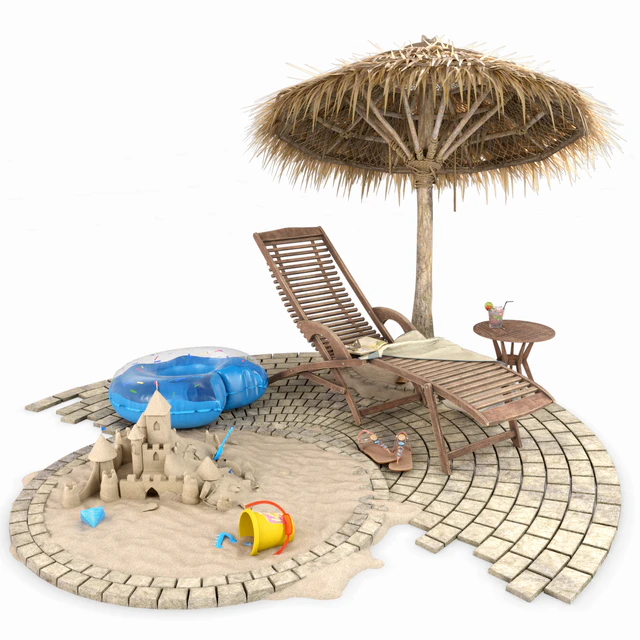 Summer Beach and Pool Set — Descargar