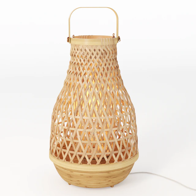 IKEA MISTERHULT table lamp made of bamboo — Descargar