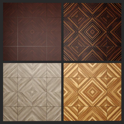 Acoustic decorative panels 4 kinds, set 116 — Ver 2