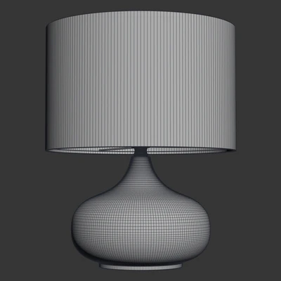 Zara Home - The black ceramic lamp — Ver 2