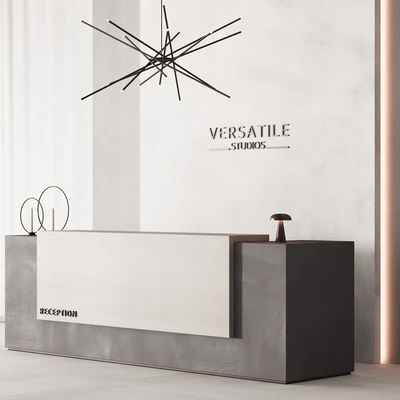 182 office furniture 02 reception desk 02 — Ver 2
