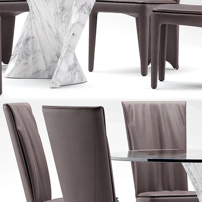 Стол и стулья cattelan italia AURELIA — Вид 2