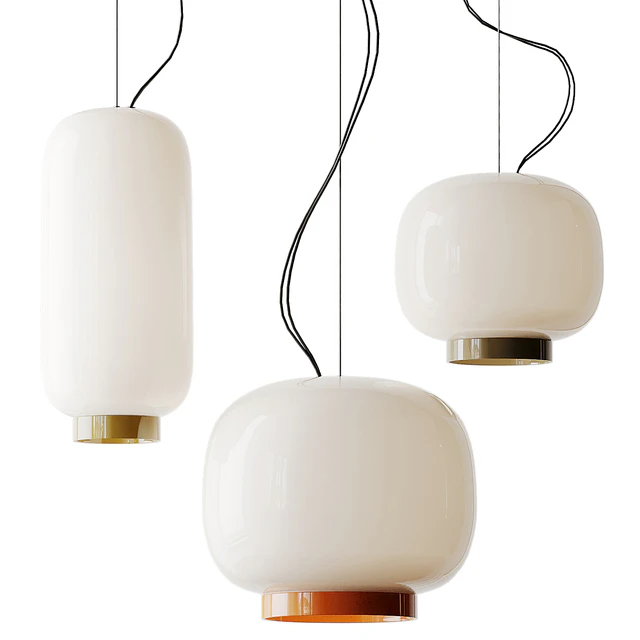 Chouchin Reverse 3 Suspension Lamp from Foscarini — Скачать