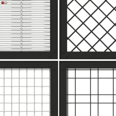 Set of decorative panels in the Loft style 04 — Ver 2