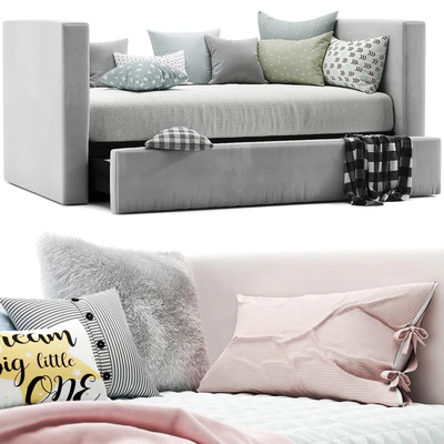 Urban daybed & trundle — Ver 2