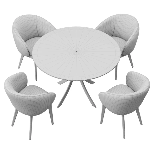 Expormim Falcata dining set — Скачать