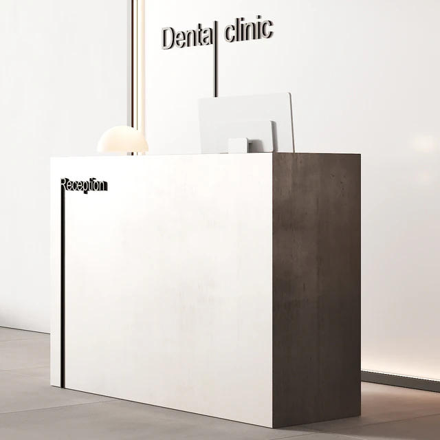 254 office furniture 13 reception desk 08 — Скачать