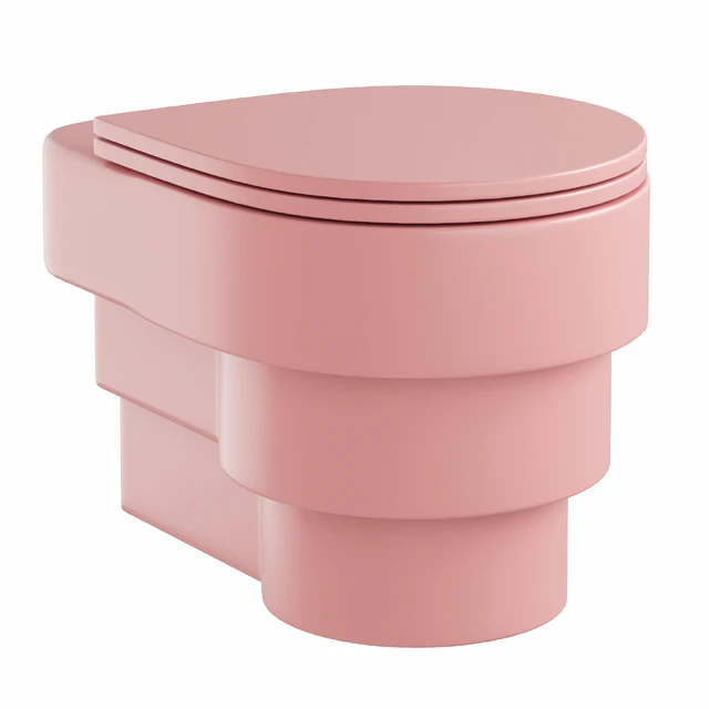 Wall-hung ceramic toilet — Скачать