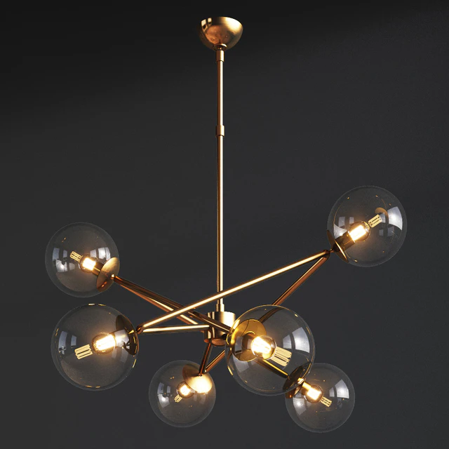 Turenne Large Dynamic Chandelier Circalighting — Descargar