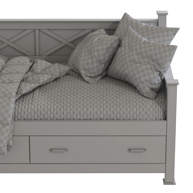 Кровать-диван  Pasadena Twin Solid Wood Daybed — Скачать