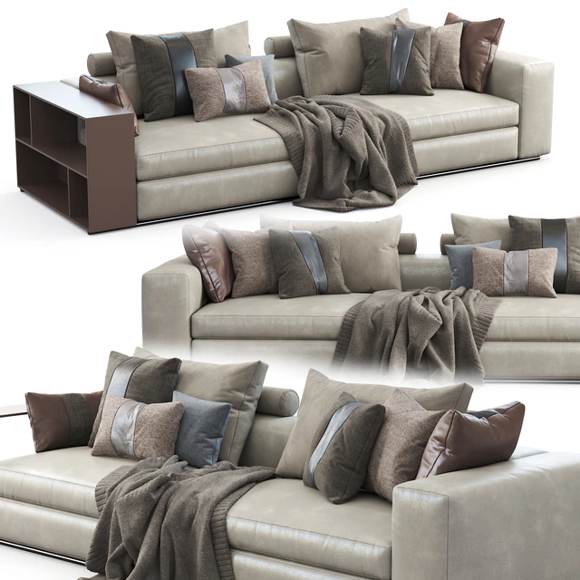 Flexform Sofa Groundpiece — Скачать