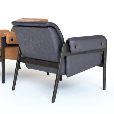 West Elm Stanton Leather Chair — View 2
