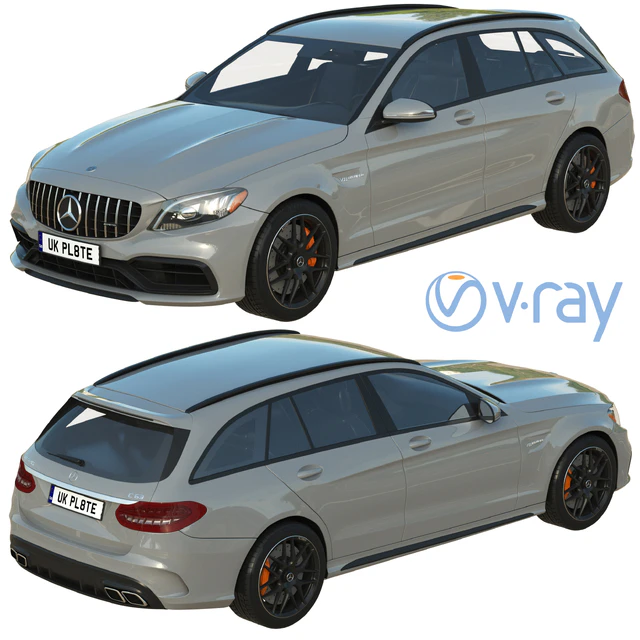 Mercedes Benz AMG C63 Estate — Скачать