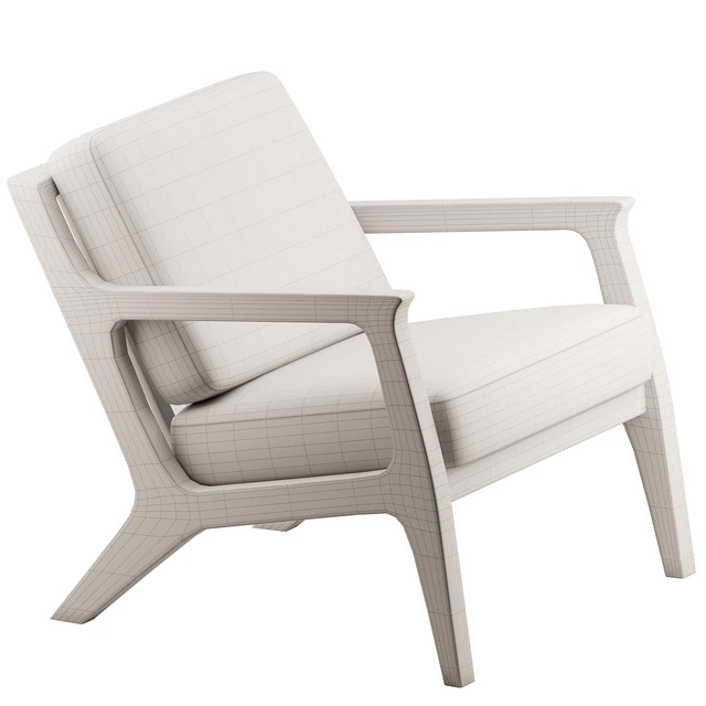 Mila Chair Mid century Modern Lounge Chair — Скачать