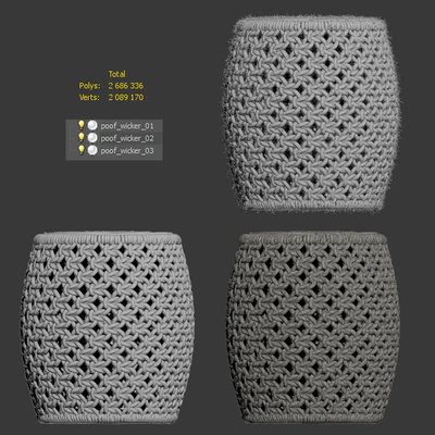 Puffs Angela Stool from Madegoods — Ver 2