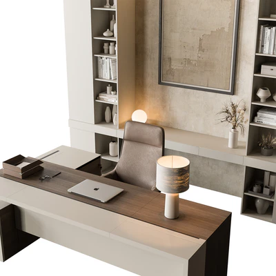Boss Desk - Office Furniture 604 — Ver 2