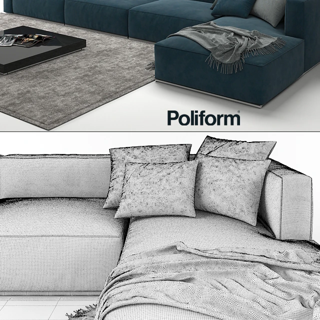 Sofa Poliform Shangai — Descargar
