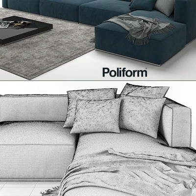 Sofa Poliform Shangai — Ver 2