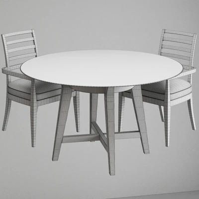 Bassett Mirror Thoroughly Modern Elston Dining Table — Ver 2