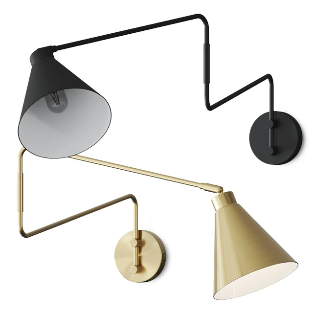 La Redoute Hiba Articulated Metal Wall Lamp — Скачать