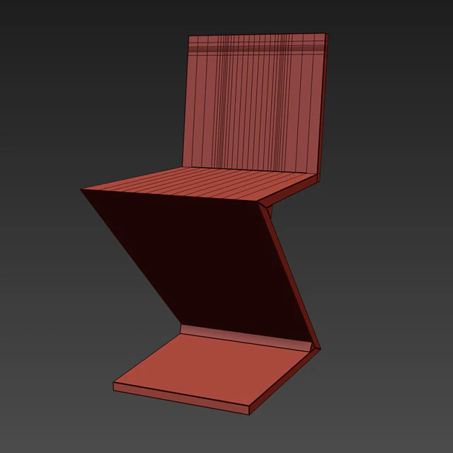 Zig Zag chair — Скачать