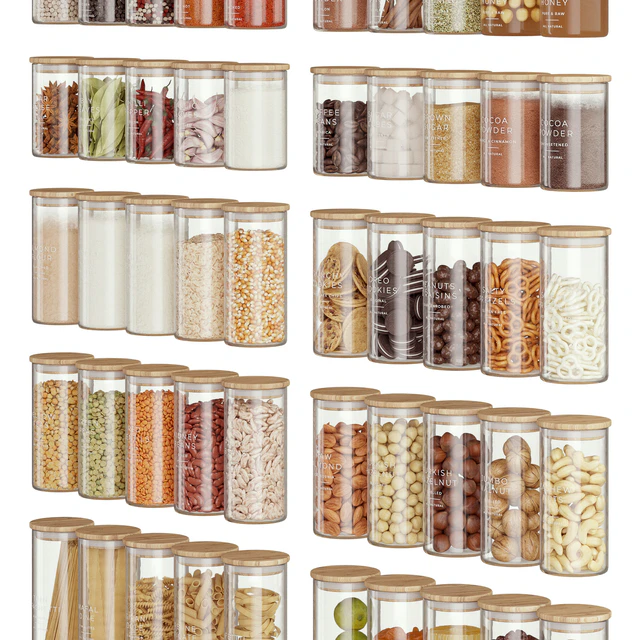 Minimalist Food Jars — Скачать