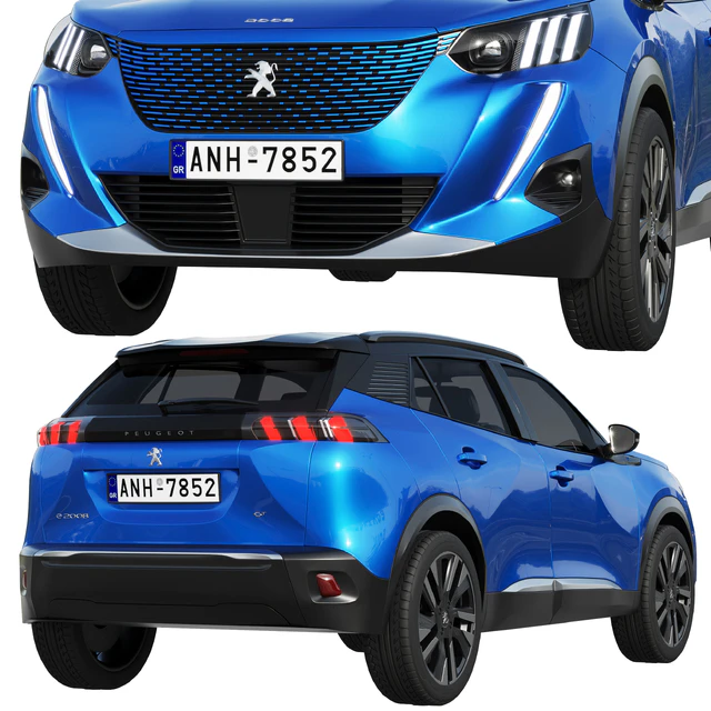 Peugeot e-2008 — Скачать