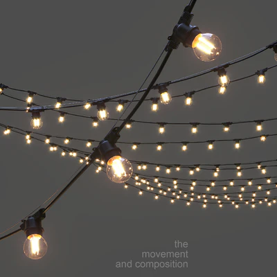Editable Garland on a rope — Вид 1