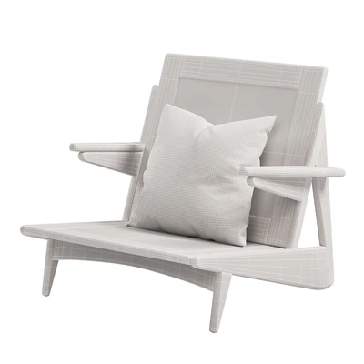 Pierre Jeanneret - Mahogany and Cane Armchair 1950s — Вид 2