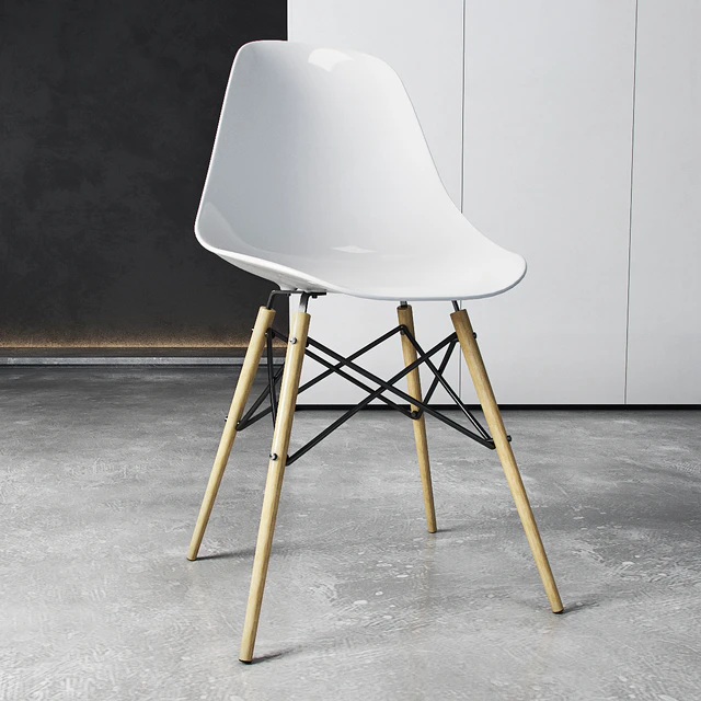 Chair Vitra DSW Eames Plastic Side — Descargar