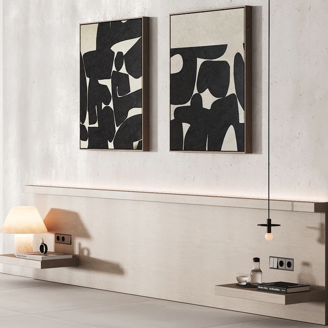 225 wall composition 08 bedroom headboard kit 03 — Скачать