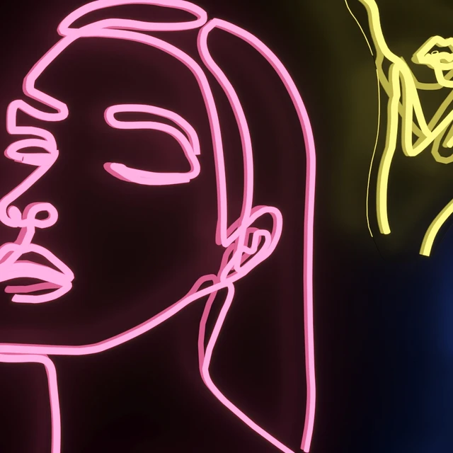 Neon Set 01 Woman — Скачать