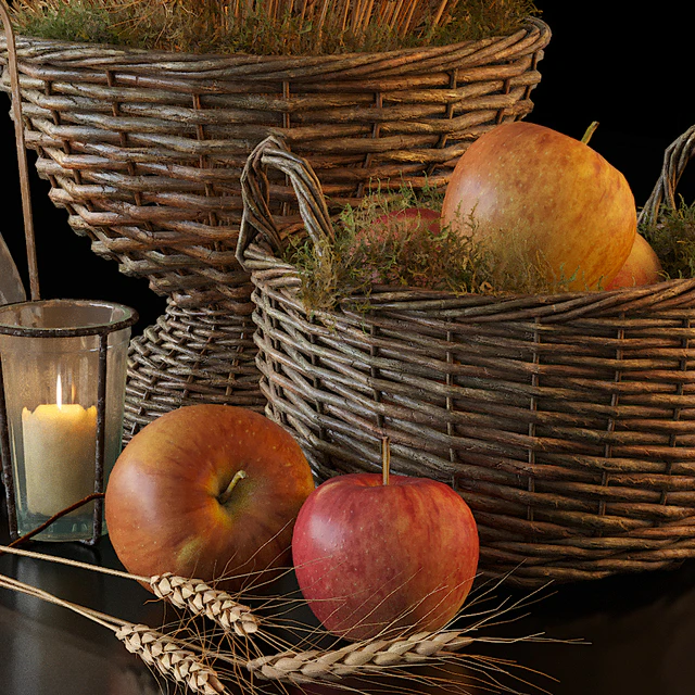 Decorative set with baskets 1 — Descargar