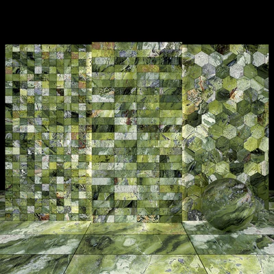 Brilliant Green Marble 02 — Вид 2