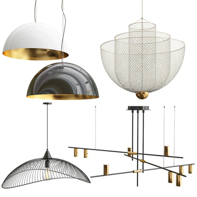 Collection of new minimalist chandelier 4 — Ver 1