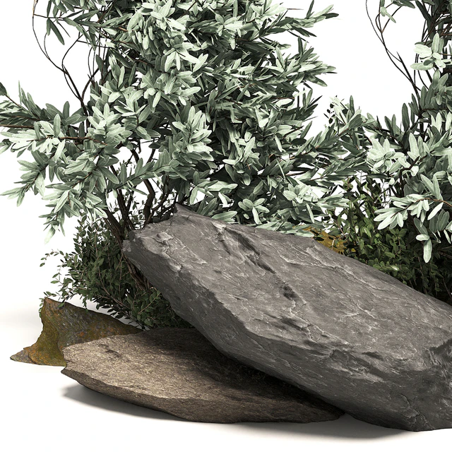 Stone + Bush Pack 7 — Descargar