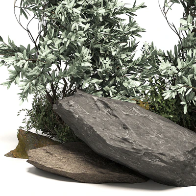 Stone + Bush Pack 7 — Ver 2