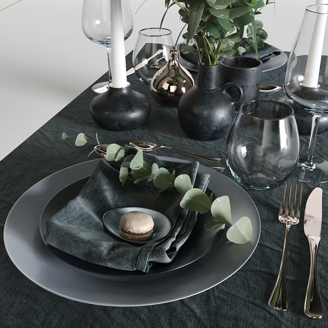 Table setting D 1 (vray NEXT) — Descargar