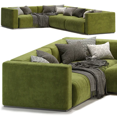 Lario Flexform sofa L Shaped — Ver 2