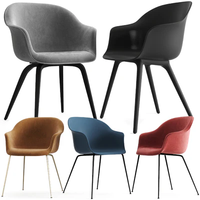Gubi Bat Dining Chair Collection — Вид 1