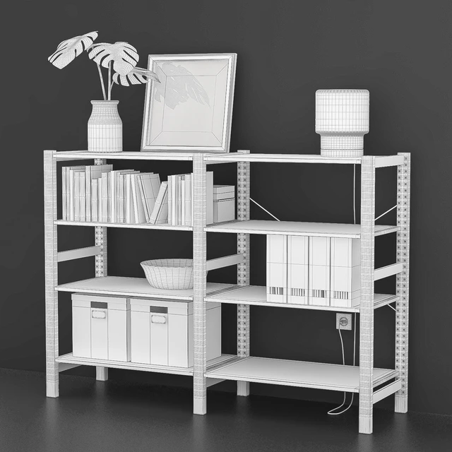 IKEA IVAR with decor — Скачать